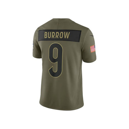 Men's Cincinnati Bengals 2025 Salute to Service Limited Jersey (Custom)