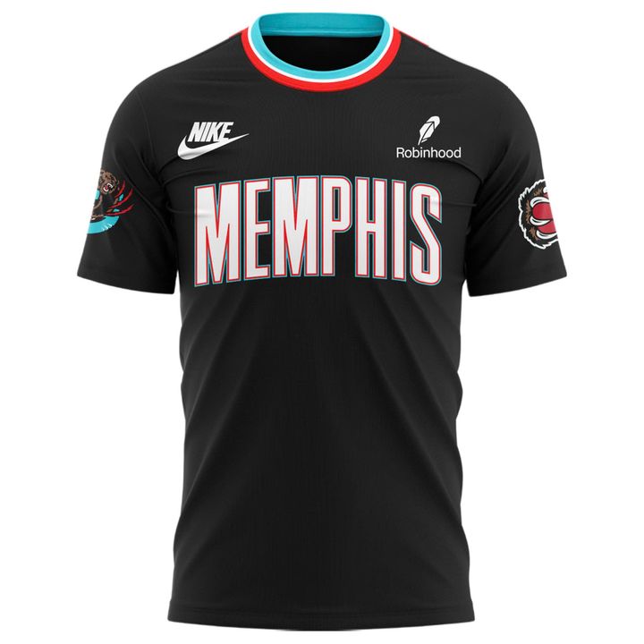 Memphis Grizzlies 25th Anniversary Classic Uniform Release Presented T-Shirt 2025