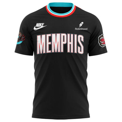 Memphis Grizzlies 25th Anniversary Classic Uniform Release Presented T-Shirt 2025
