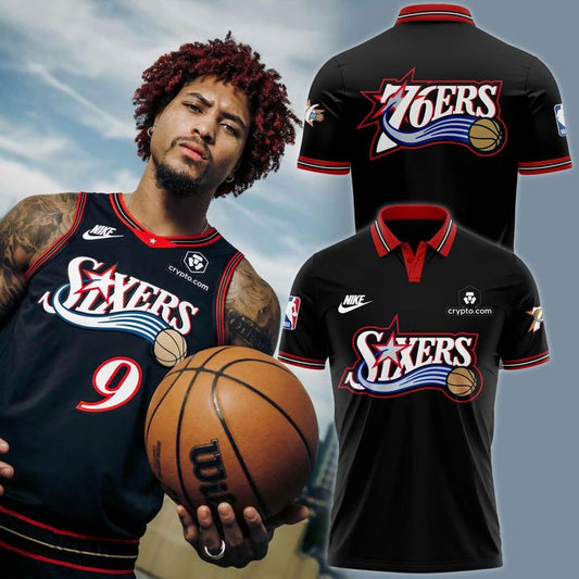 Philadelphia 76ers 2025-2026 Hardwood Classic New Polo Shirt