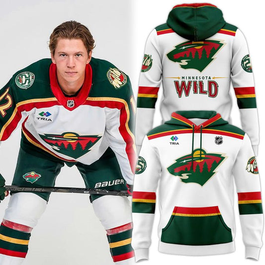 Limited Edition Minnesota Wild 25th anniversary jerseys 2025-26 Hoodie
