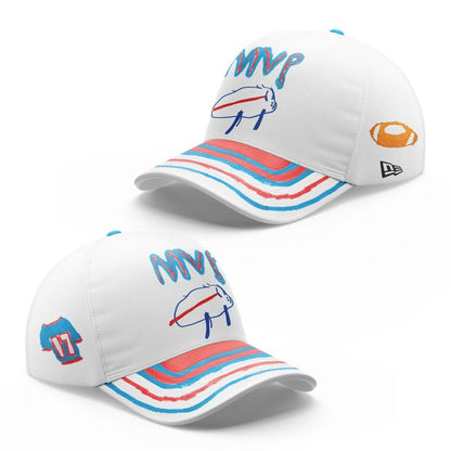 Buffalo Bills '' Josh Allen 2025 Billustration Charlie'' Special T-Shirt