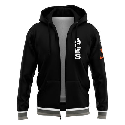 2025 Black Raise the Stakes Aces Zip Hoodie