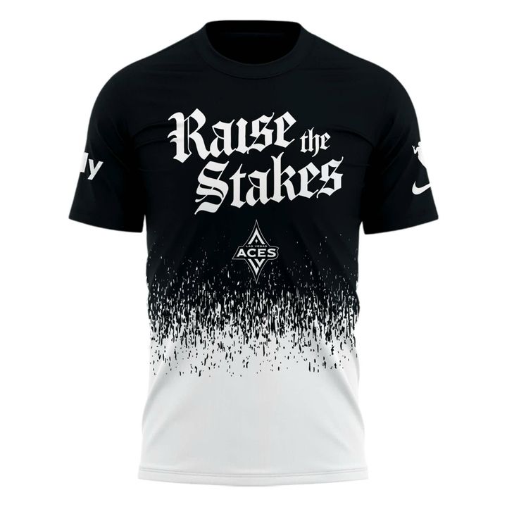 LAS VEGAS ACES RAISE THE STAKES 2025 PLAYOFFS TEE
