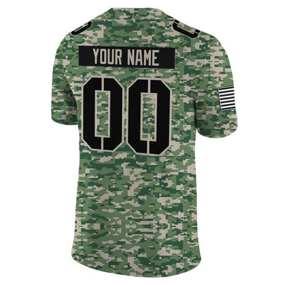 Miami Hurricanes Football Military Appreciation Game Jersey 2025