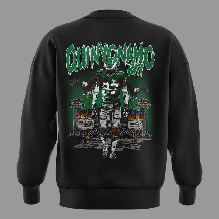 Limited Edition Quinyonamo Bay Black Sweat 2025
