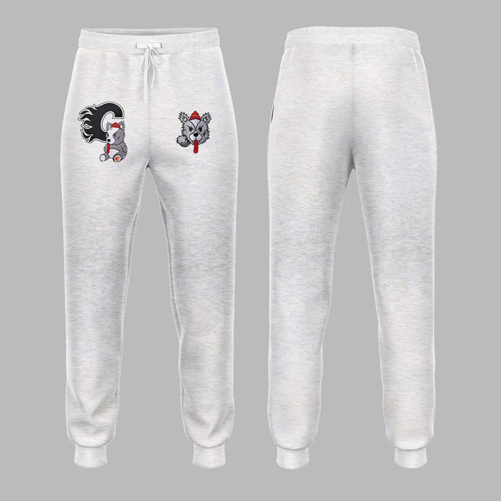 Mitchell & Ness Calgary Flames NHL Hoodie V1