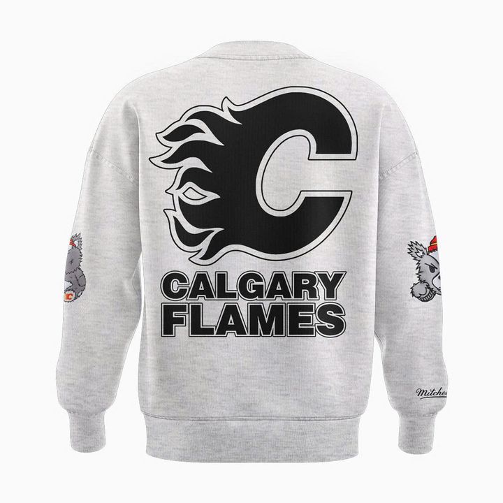 Mitchell & Ness Calgary Flames NHL Sweatshirt V1