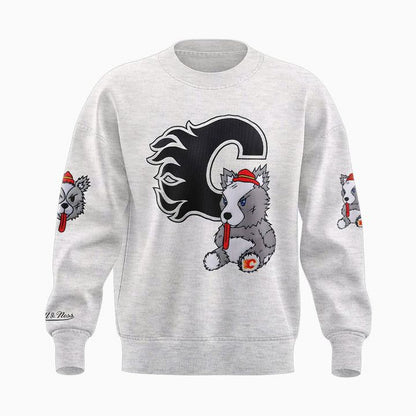 Mitchell & Ness Calgary Flames NHL Sweatshirt V2