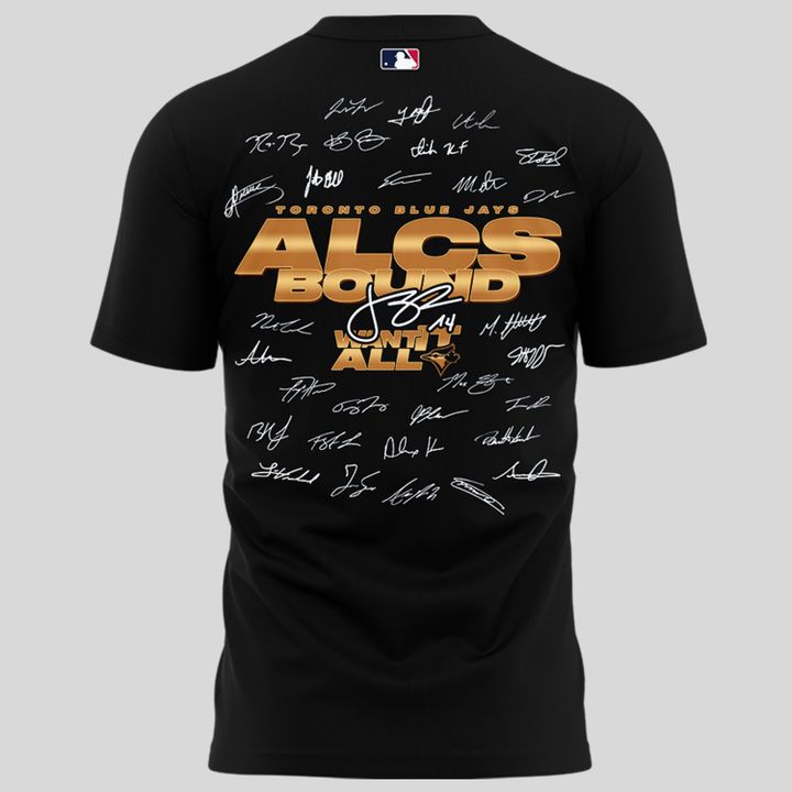 Limited Edition Youth Toronto Blue Jays Fanatics Black 2025 American League Division Series Champions Locker Room T-Shirt