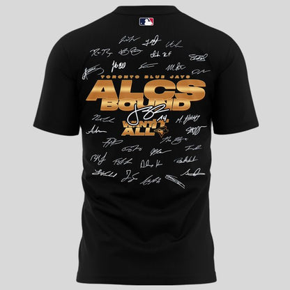 Limited Edition Youth Toronto Blue Jays Fanatics Black 2025 American League Division Series Champions Locker Room T-Shirt