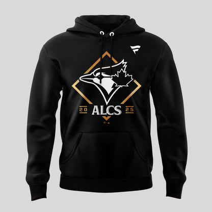 Limited Edition Youth Toronto Blue Jays Fanatics Black 2025 American League Division Series Champions Locker Room hoodie