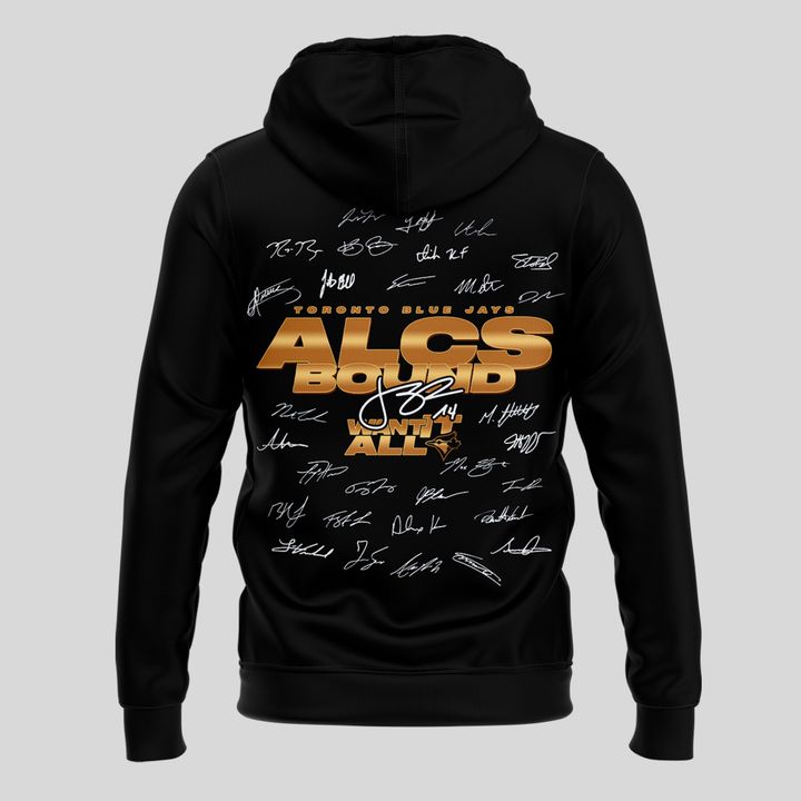 Limited Edition Youth Toronto Blue Jays Fanatics Black 2025 American League Division Series Champions Locker Room hoodie