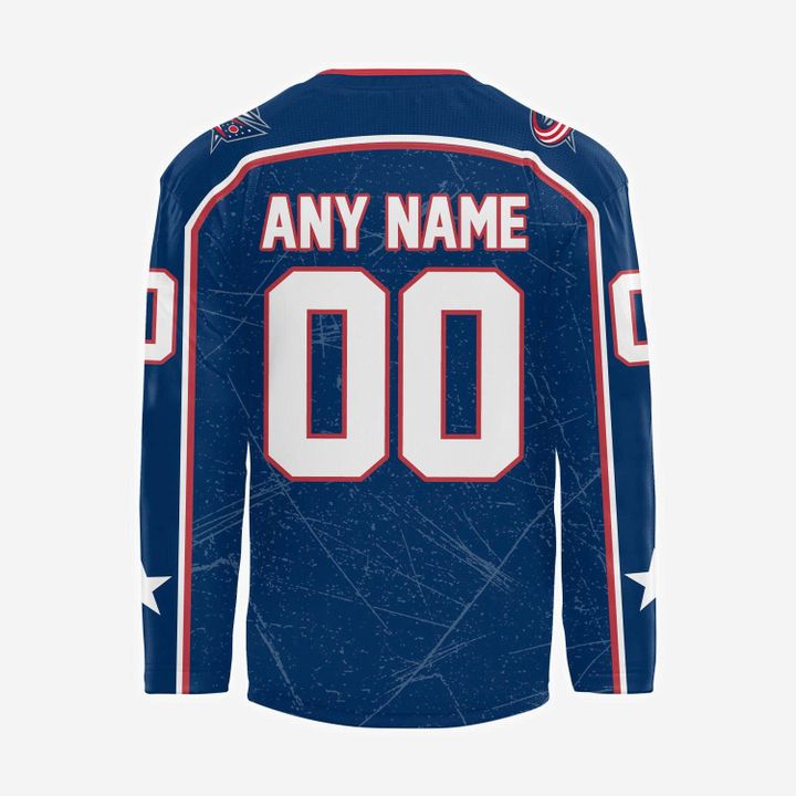 Columbus Blue Jackets 2025 Superman Hero Night Jersey