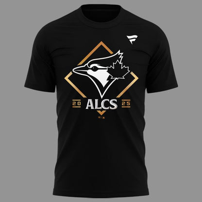 Limited Edition Youth Toronto Blue Jays Fanatics Black 2025 American League Division Series Champions Locker Room T-Shirt.