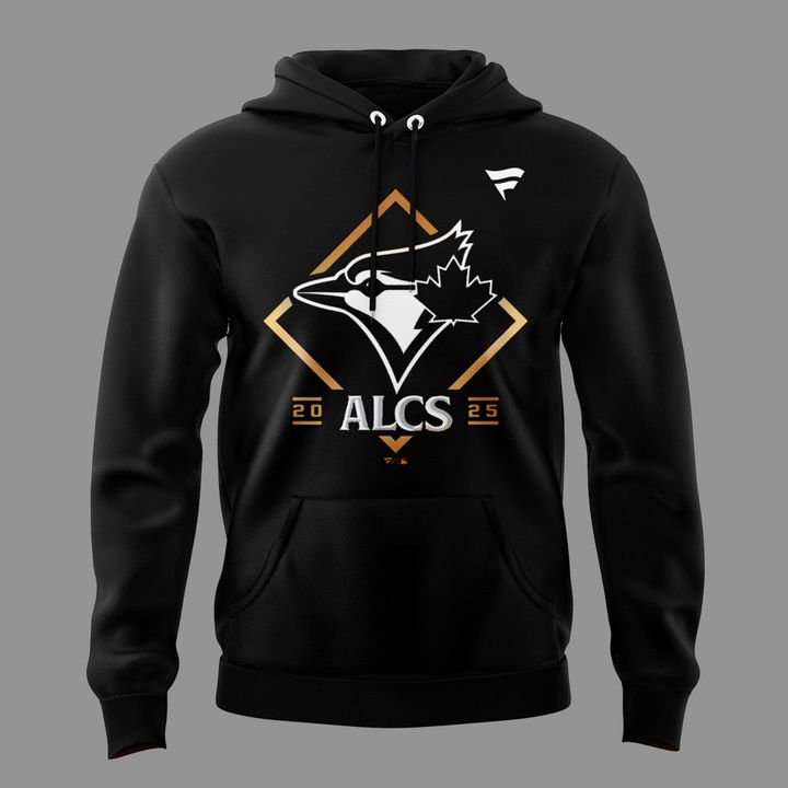 Limited Edition Youth Toronto Blue Jays Fanatics Black 2025 American League Division Series Champions Locker Room hoodie.