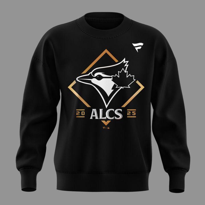 Limited Edition Toronto Blue Jays Fanatics Black 2025 Champions sweatshirt for fans