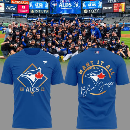 Limited Edition Youth Toronto Blue Jays Fanatics 2025 American League Division Series Champions Locker Room T-Shirt for fans