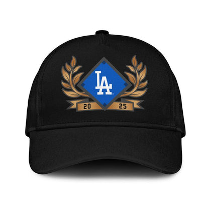 1. Los Angeles Dodgers Fanatics Black 2025 National League Division Series Champions Locker Room Hoodie