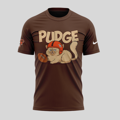02.Pudge the cat tshirt