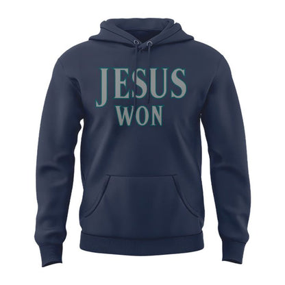 Special 2025 Jesus Won Seattle Mariners Hoodie
