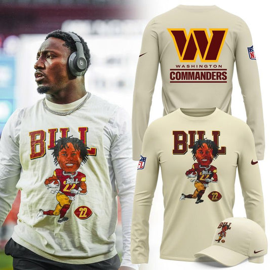 Washington Commanders Bill Croskey Merritt Long Sleeve 2025