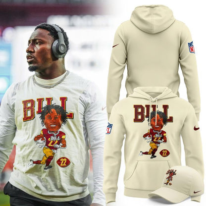 Washington Commanders Bill Croskey Merritt Hoodie