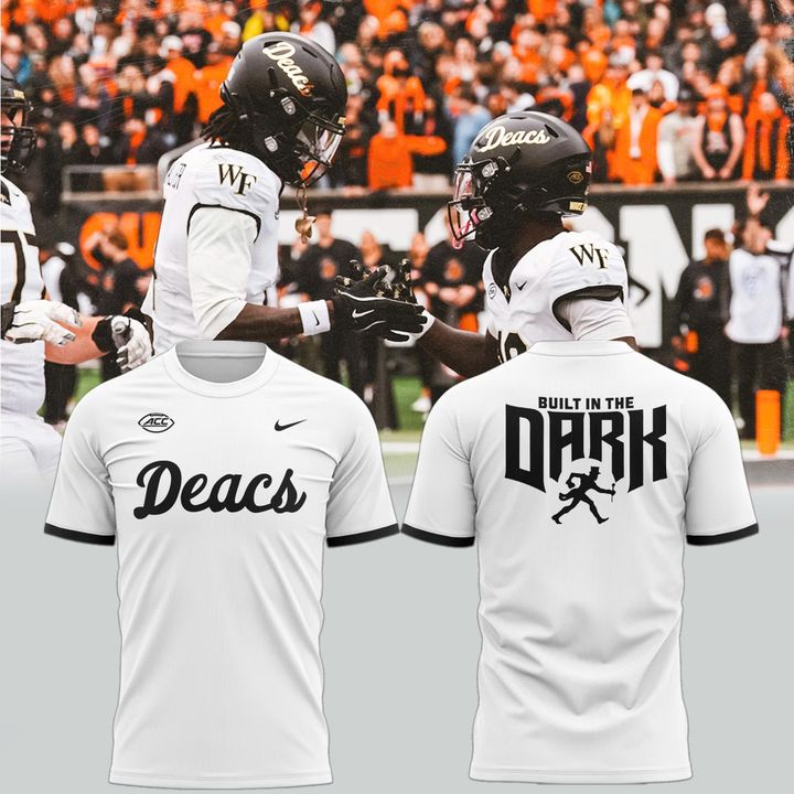 2025 Deacs Helmet Wordmark T-Shirt V2