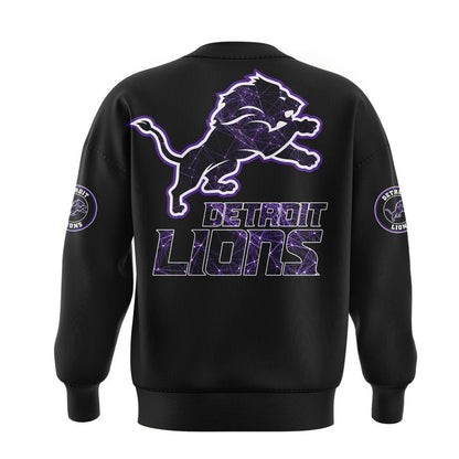 Detroit Lions Domestic Violence Awareness Month Sweatshirt