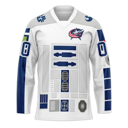 Columbus Blue Jackets 2025 Star Wars Night Jersey