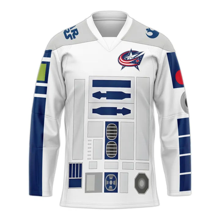 Columbus Blue Jackets 2025 Star Wars Night Jerseys