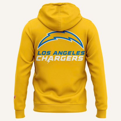 Los Angeles Chargers "Charger Power" Yellow Hoodie