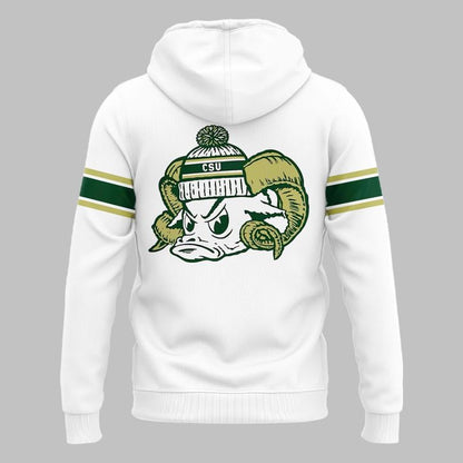 Special Colorado State Rams Wordmark Logo Uniform Hoodie