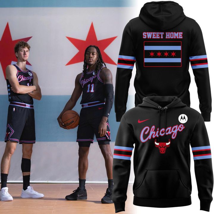 2025 - 2026 Sweat Home Chicago Bulls City Edition Hoodie