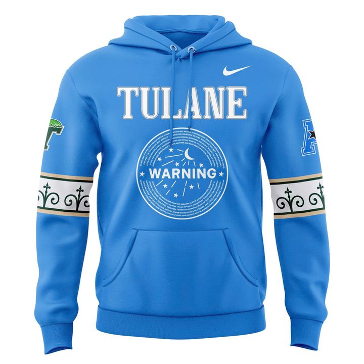 Tulane Green Wave football City Edition Hoodie