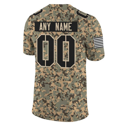 Miami Hurricanes Football Military Camo Mode Jersey 2025