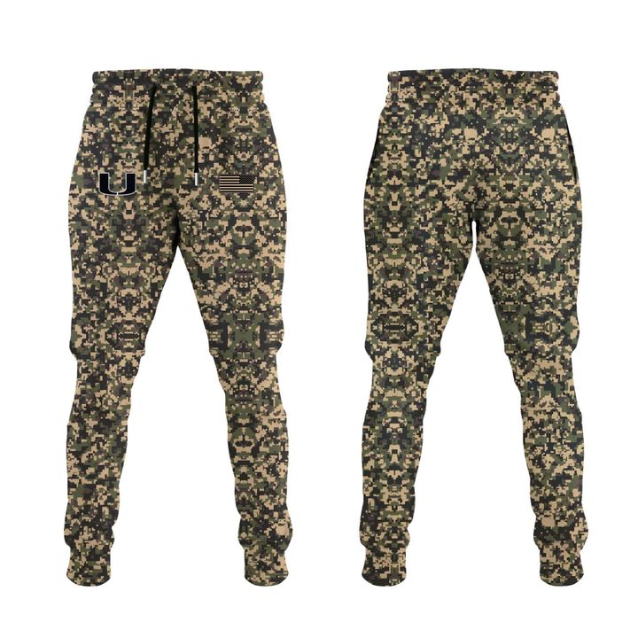 Special 2025 Miami Camo Uniforms Hoodie Zip Hoodie