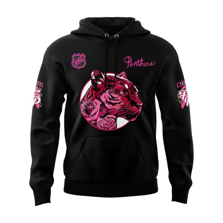 Florida Panthers 2025 Pink in the Rink Limited Edition Hoodie (V2)