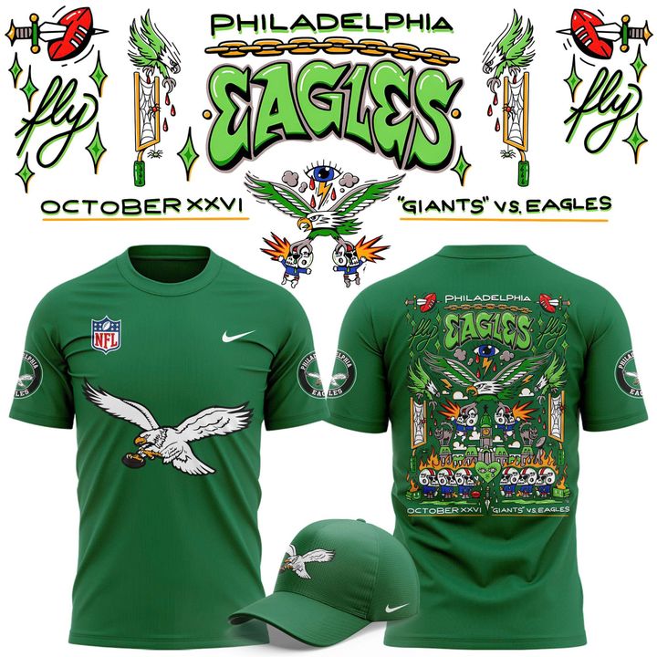 Philadelphia Eagles Seeing (Kelly) Green Tee