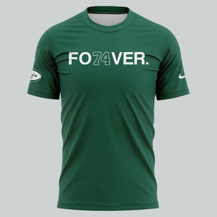Forever. 74 Nick Mangold Green T-Shirt