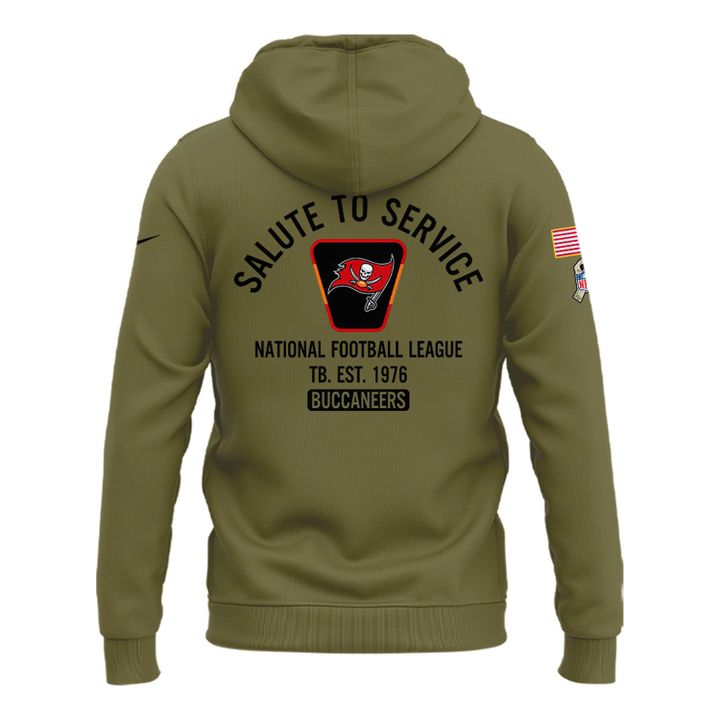 2025 Salute to Service Tampa Bay Buccaneers Hoodie