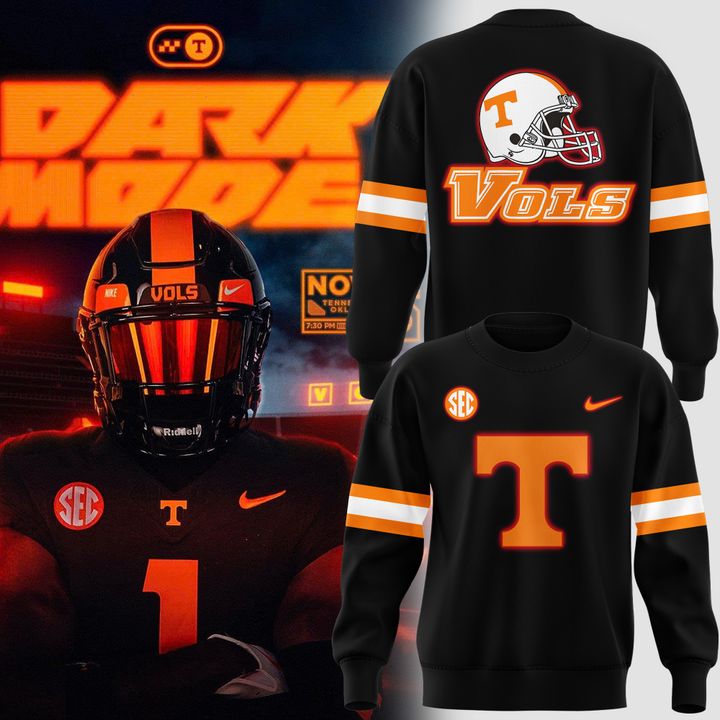 1b. Tennessee Football “Dark Mode” sweat – Exclusive Fan Edition