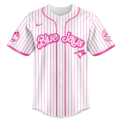 .    Toronto  Blue Jays MLB x Barbie Night Game Limited Edition Jersey 2025 v2