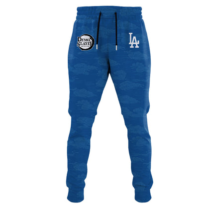 Los Angeles Dodgers MLB x Demon Slayer Special Edition Hoodie 2025