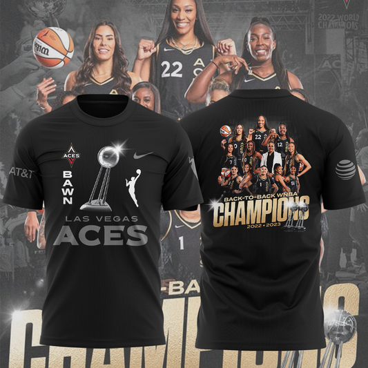 Las Vegas Aces Champions 2023 TShirt