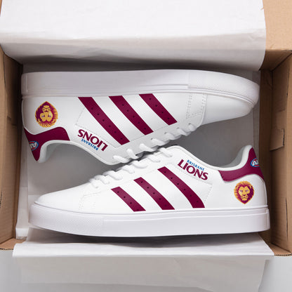 .Limited Edition Brisbane Lions Stan Smith Shoes