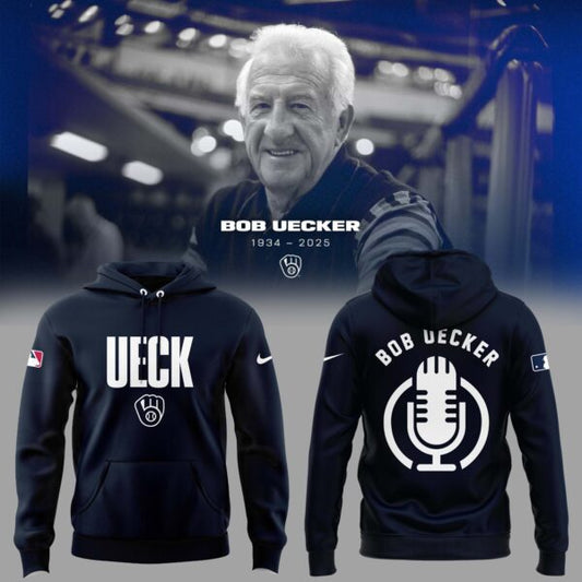 5. Limited Edition Honoring The Legend, Brewers icon & Baseball Hall of Famer Bob Uecker Hoodie