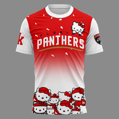 Florida Panthers x Hello Kitty T-Shirt 2025