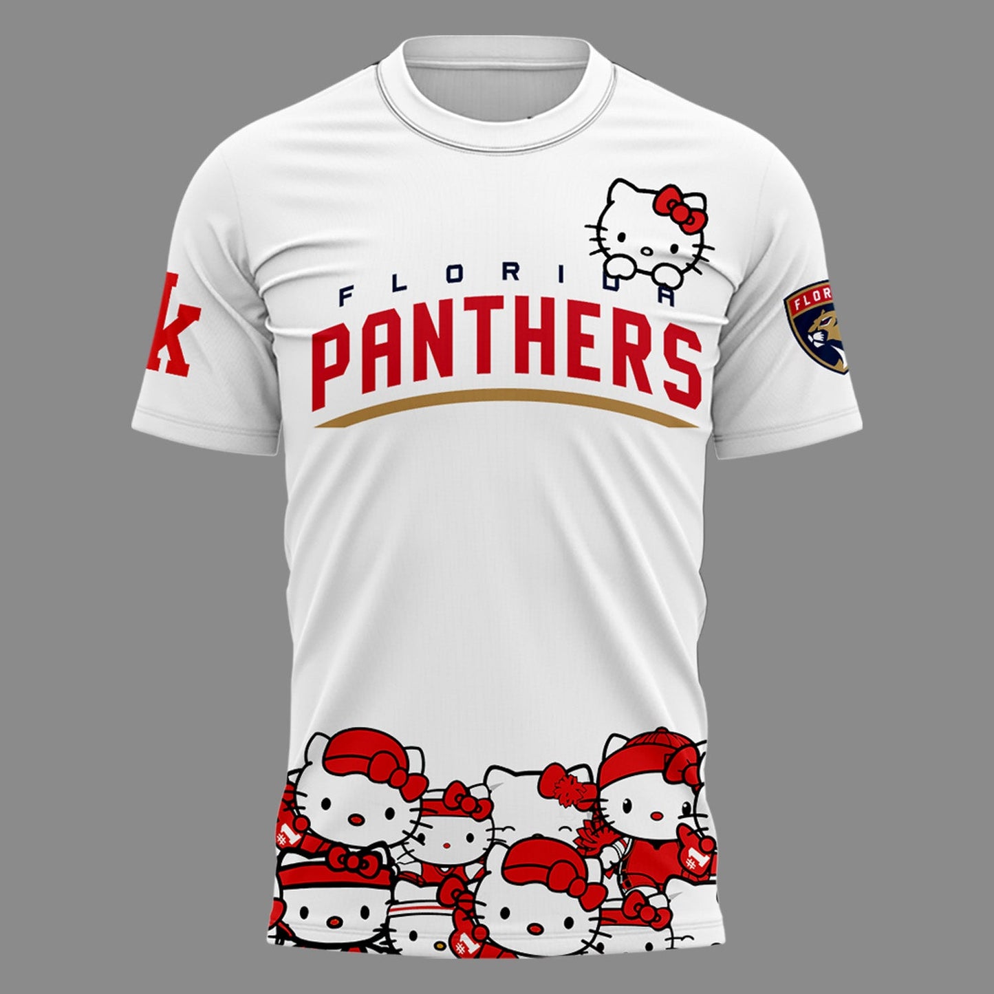Florida Panthers x Hello Kitty T-Shirt 2025