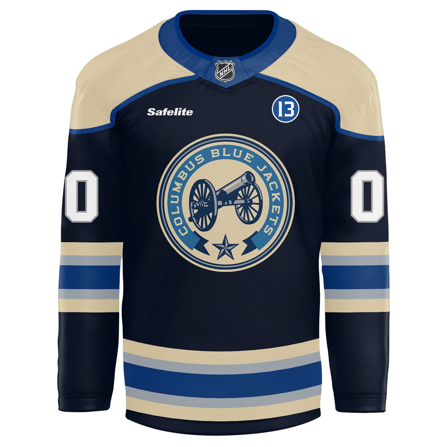 Columbus Blue Jackets Alternate Breakaway Jersey